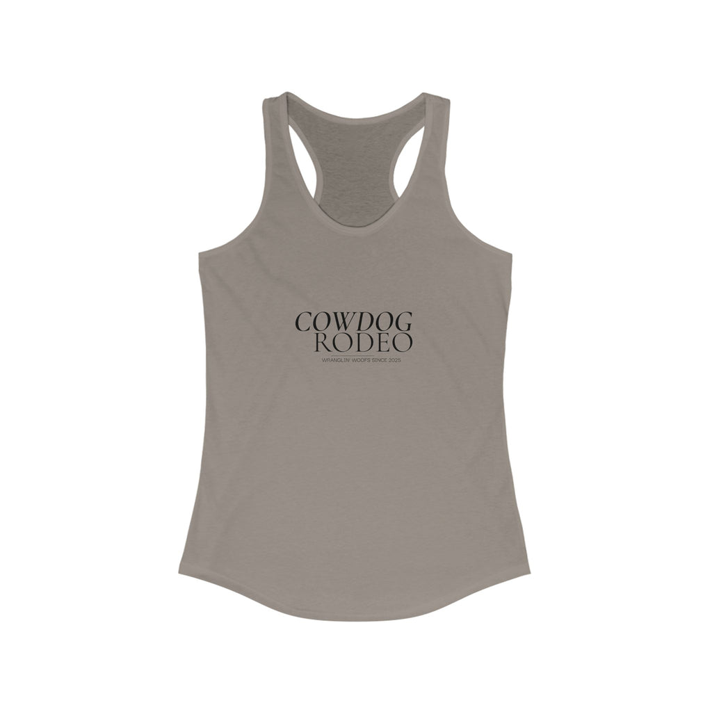 Cowdog Rodeo Women's Racerback Tank