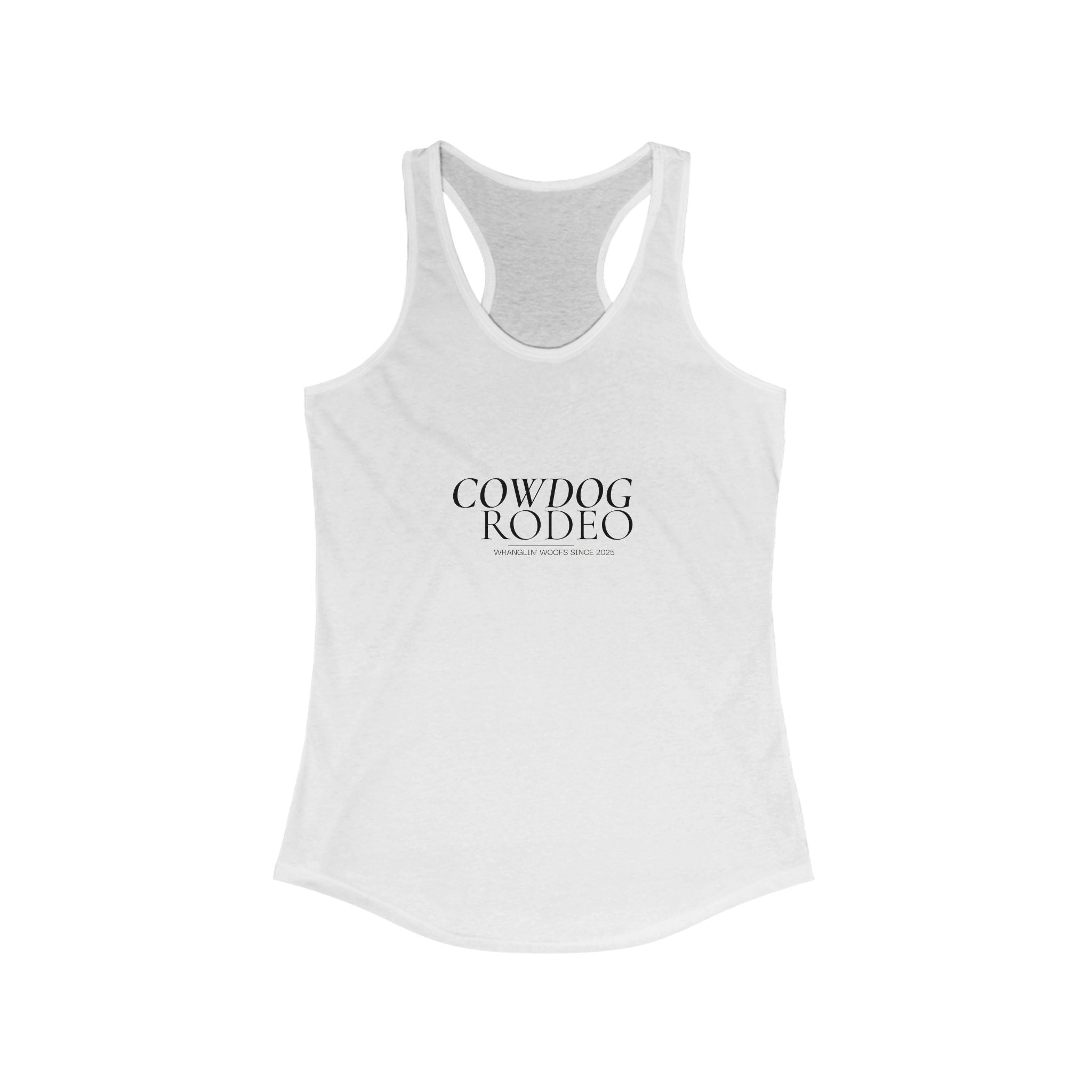 Cowdog Rodeo Women's Racerback Tank