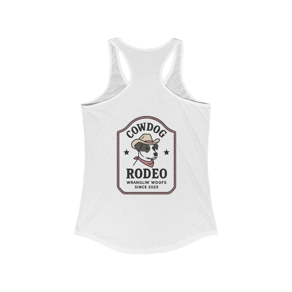Cowdog Rodeo Women's Racerback Tank