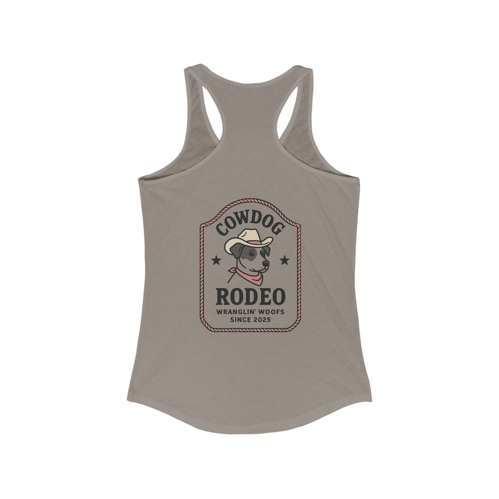 Cowdog Rodeo Women's Racerback Tank